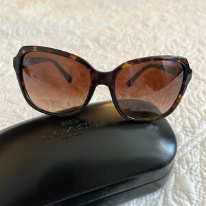 Coach Brown Tortoise Sunglasses